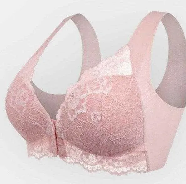 Plus Size Push Up Bras Breathable Women's Lace