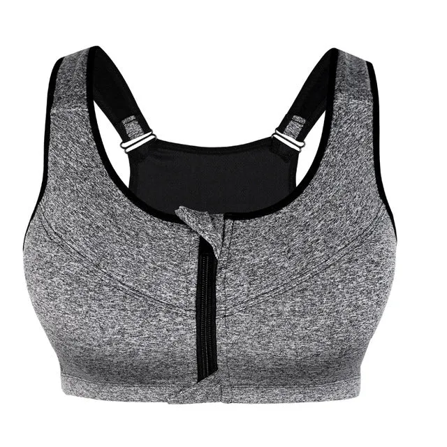 Plus Size Push Up Sport Bra