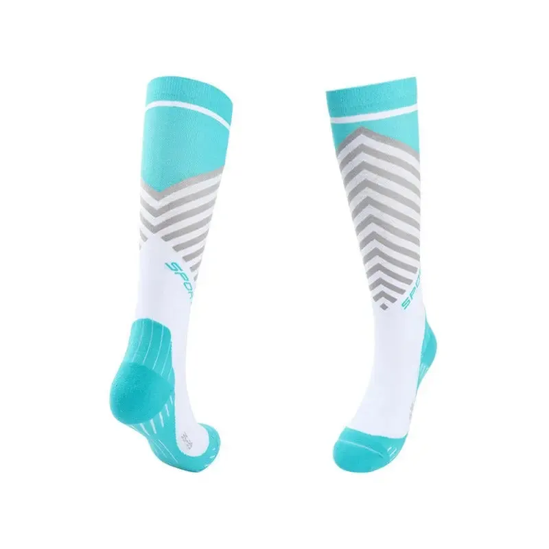 Running socks long tube compression elastic socks skipping rope riding socks pressure sports socks children's socks