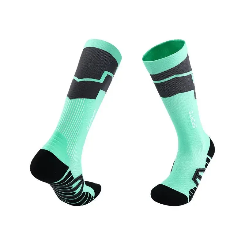 Running socks long tube compression elastic socks skipping rope riding socks pressure sports socks children's socks