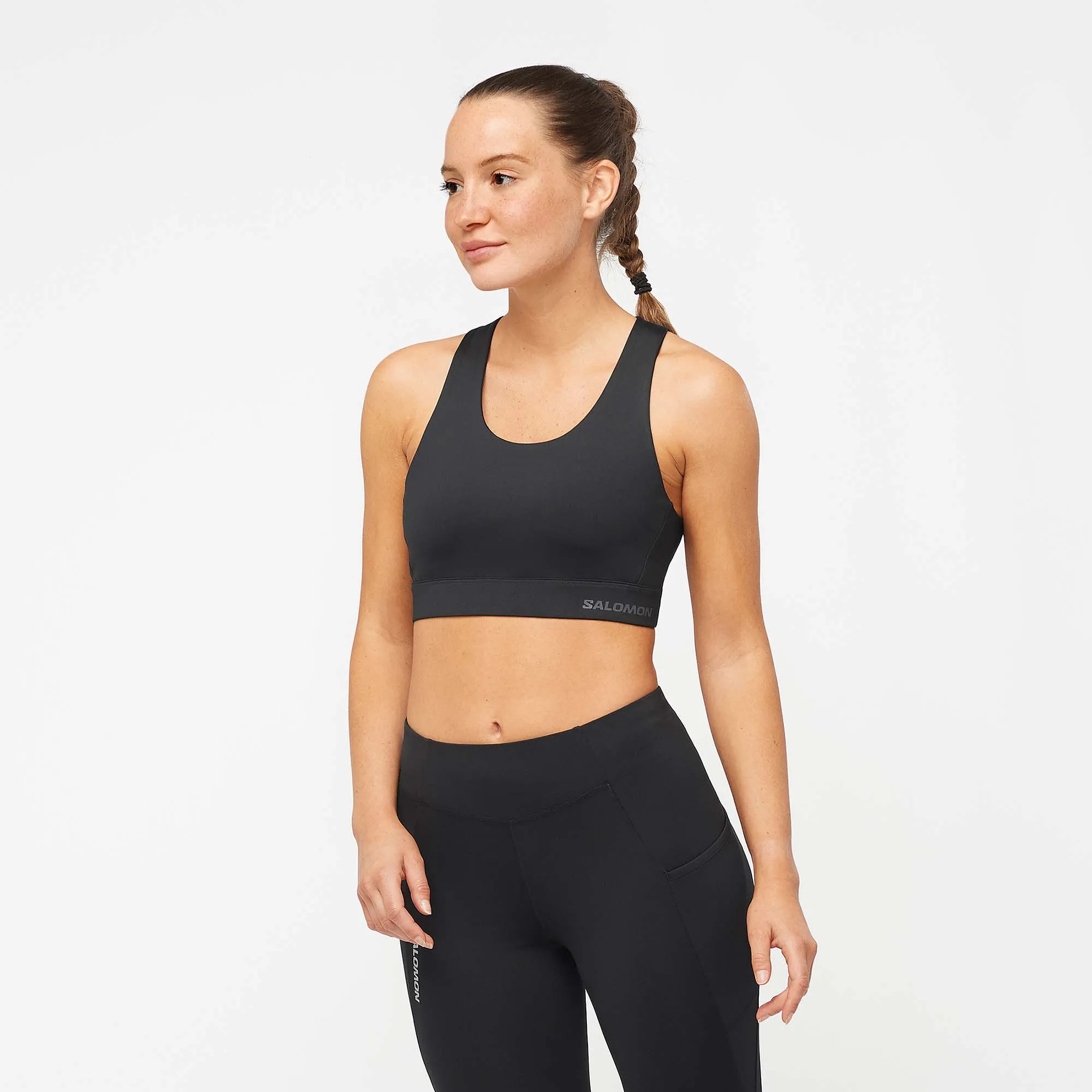 Salomon | Women's Cross Run Bra - Deep Black