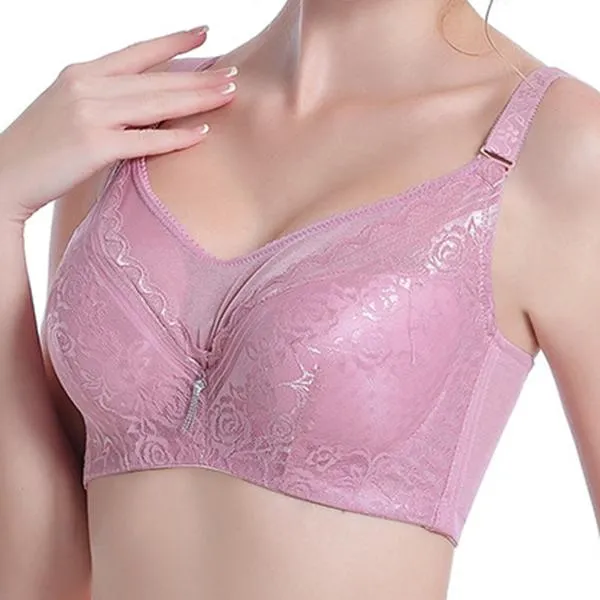 Sexy Lace Push Up Full Coverage Breathable Embroidered Bras