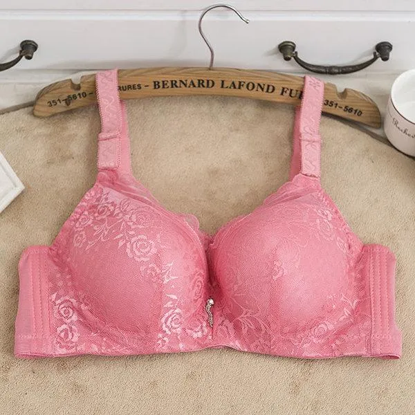 Sexy Lace Push Up Full Coverage Breathable Embroidered Bras