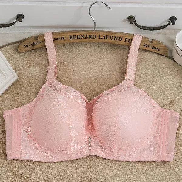 Sexy Lace Push Up Full Coverage Breathable Embroidered Bras