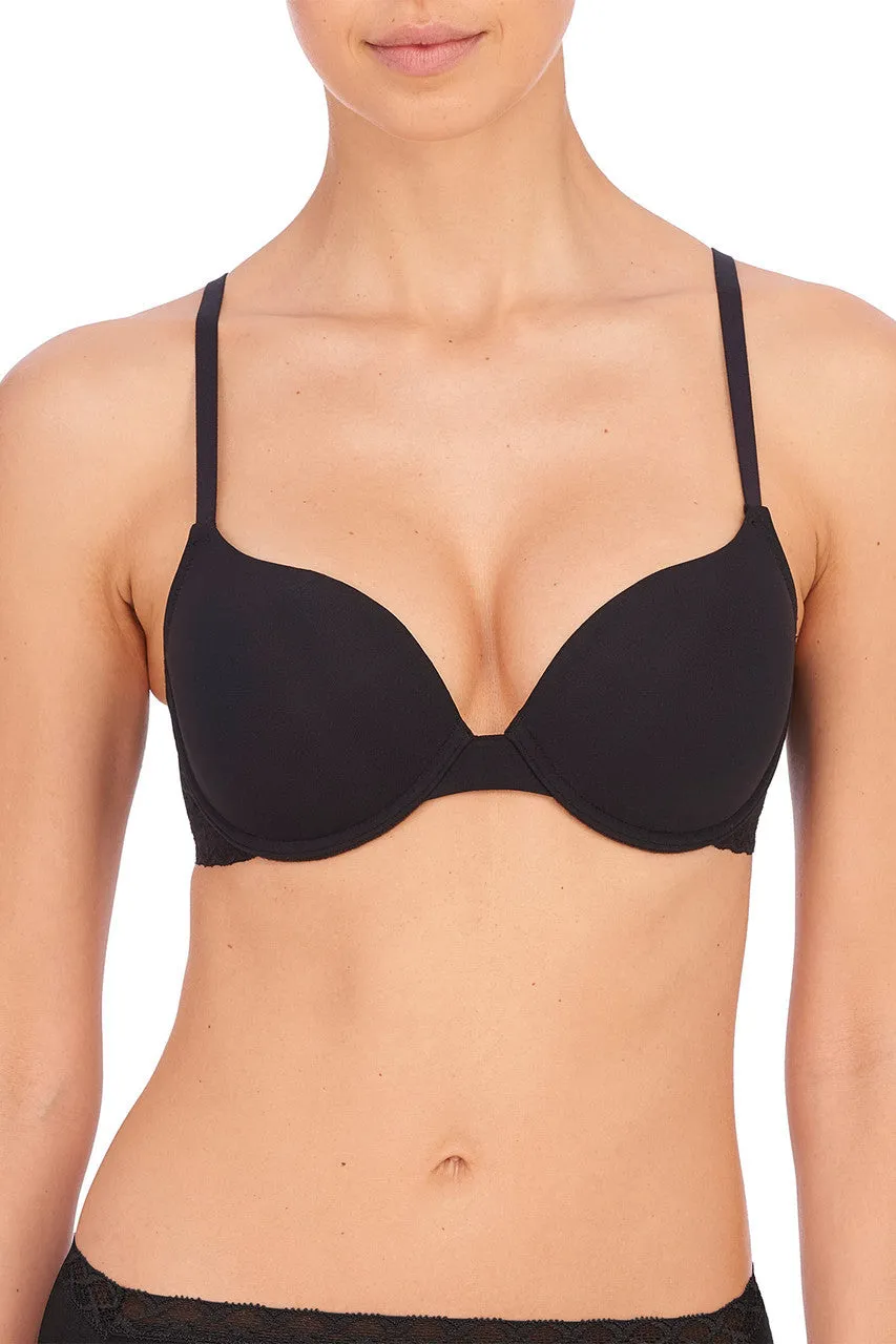 Sheer Glamour Push-Up Bra