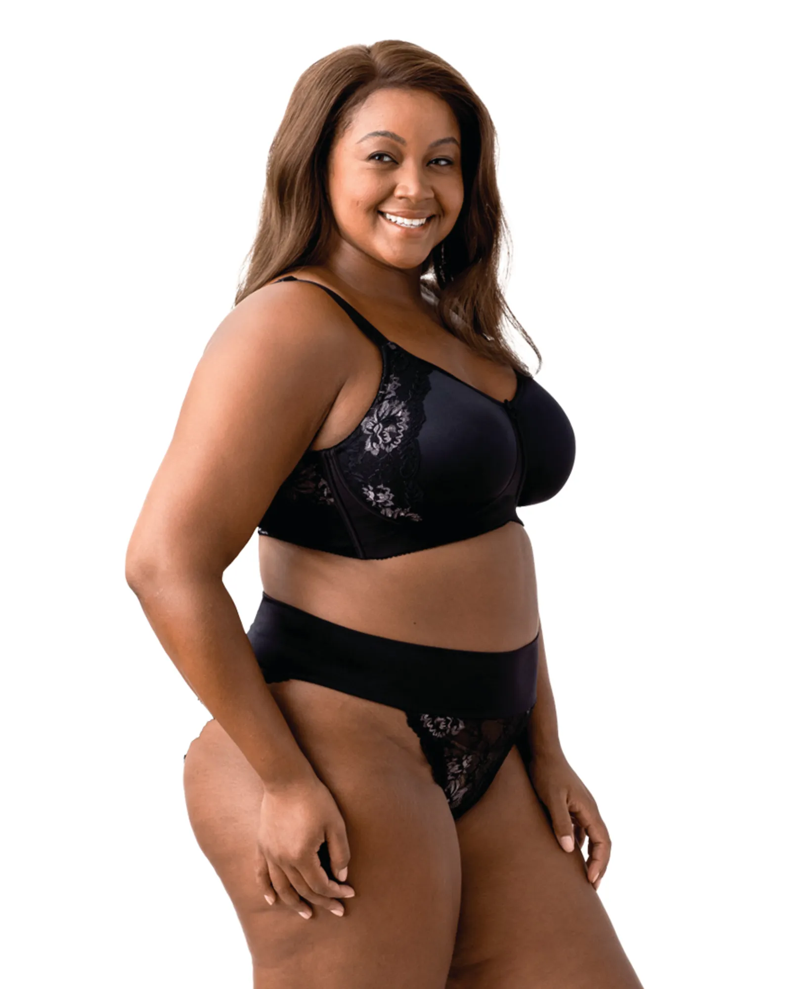 Tanga Lace Panty | Black