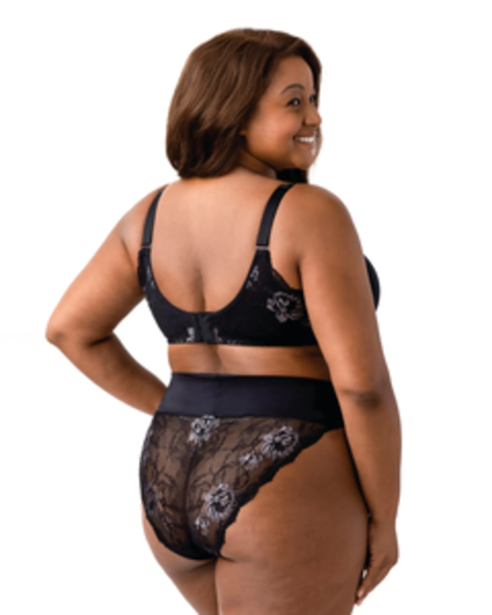 Tanga Lace Panty | Black