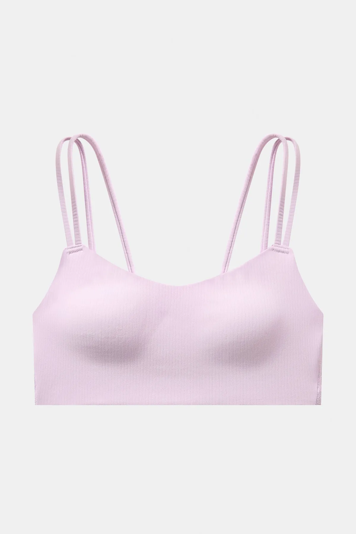 Twisted Dual Strap Seamless Cup Bra