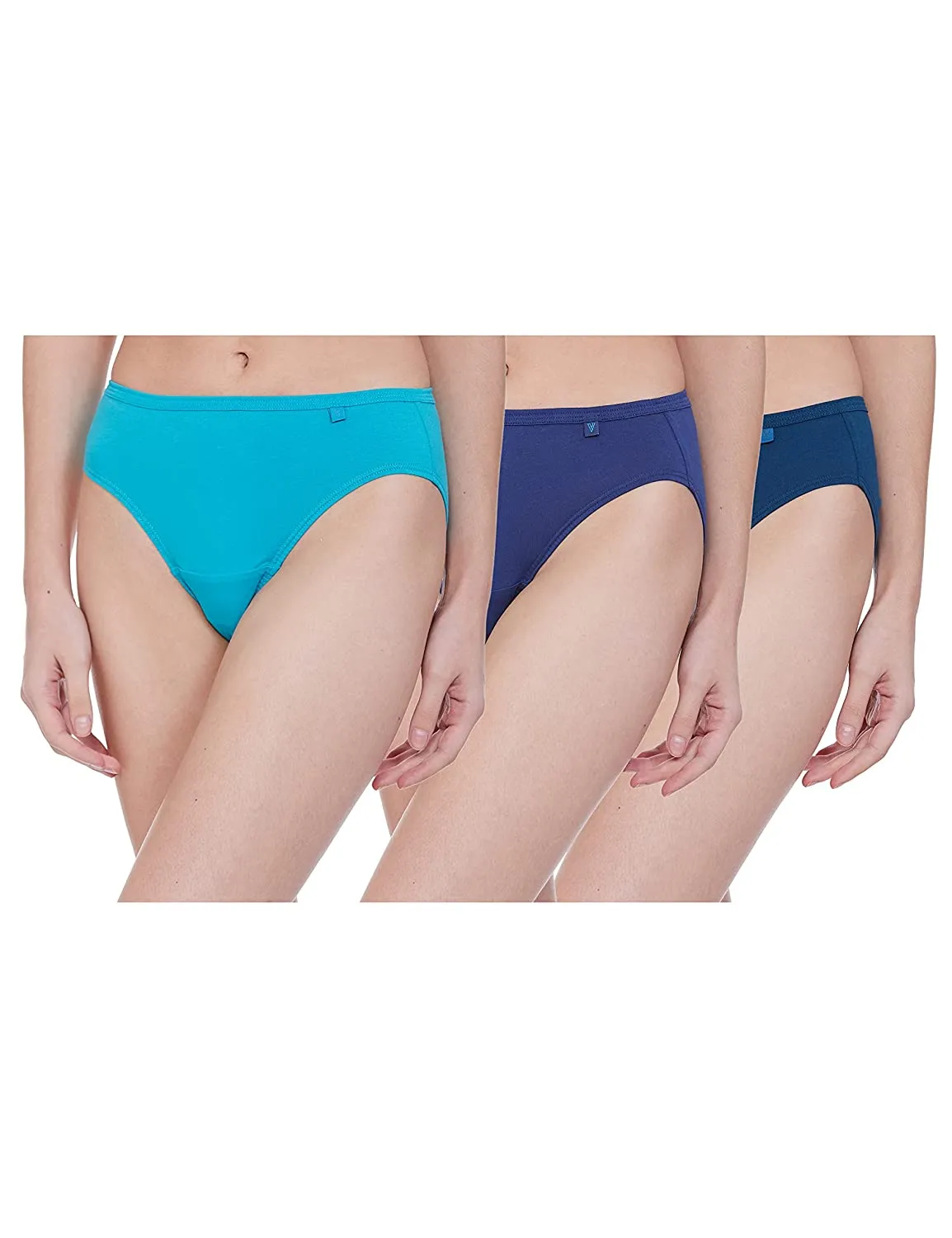 Van Heusen Women's Anti-Bacterial Hipster Bikini Panty (Pack of 3)