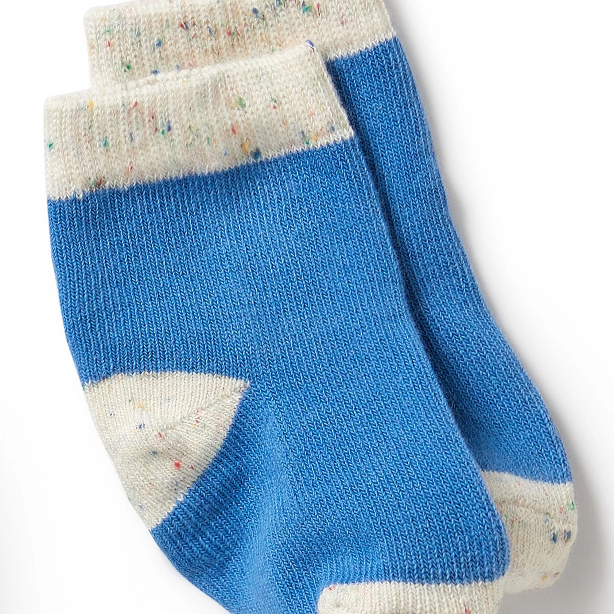 Wilson and Frenchy - Organic 3 Pack Baby Socks - Endive, Bluebell, Blue