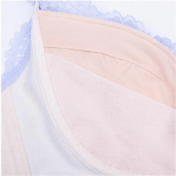 Wire-Free Gather U Back Breathable Thin Bras