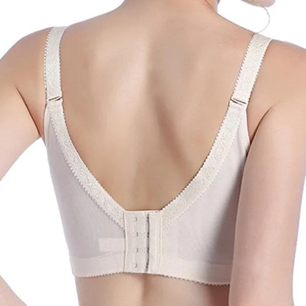 Wire-Free Gather U Back Breathable Thin Bras